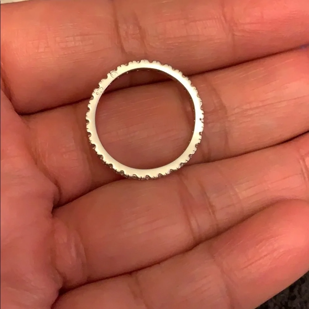 ADORNIA Single Eternity Band